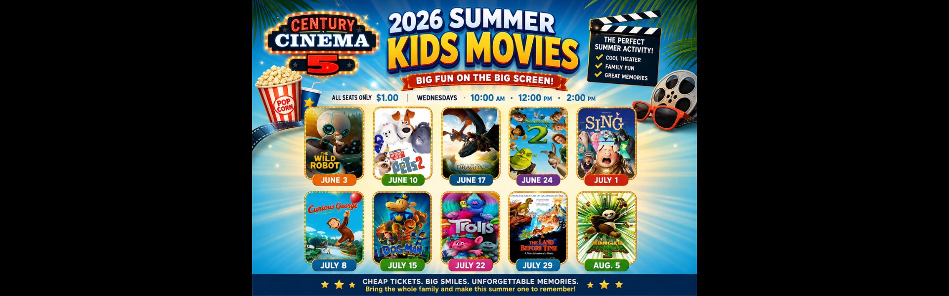 Kids Summer Movies