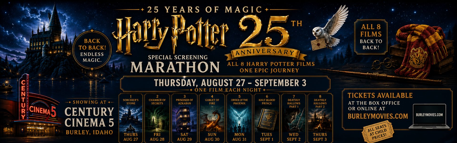 Harry Potter 25th anniversary 
